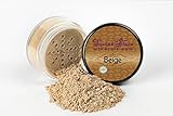 BEIGE FOUNDATION Mineral Makeup (20 gram Jar) Matte Loose Powder Bare Face Cosmetics Full Coverage Long Lasting All Skin Types SPF 18