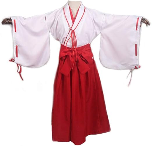 Amazon Blue Hope キッズ ガールズ 子供服 巫女服 コスプレ 桔梗 巫女さん 衣装 1cm キッズコスチューム おもちゃ