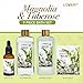 Birthday Gifts from Daughter and Son, Bath and Body Birthday Gift Basket For Women and Men – Magnolia & Tuberose Home Spa Set, Includes Fragrant Lotions, Massage Oil, Bath Towel & More - 9pc Set