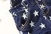 Kidscool Baby Boys/girls White Star Print Cardigan Denim Overalls with Hat