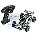 CR 2.4 GHz 1:20 Remote Control Racing Buggy Car Crazy Speed RC Off Road Truck with 4 Wheel Shock Absorbers Powerful Battery Aggressive Drifting/Stunts Car RTR (Green)