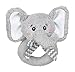 Bearington Collection Baby Lil' Spout, 5.5 in Gray Elephant Plush Stuffed Animal - Baby Elephant Stuff - Newborn Toys
