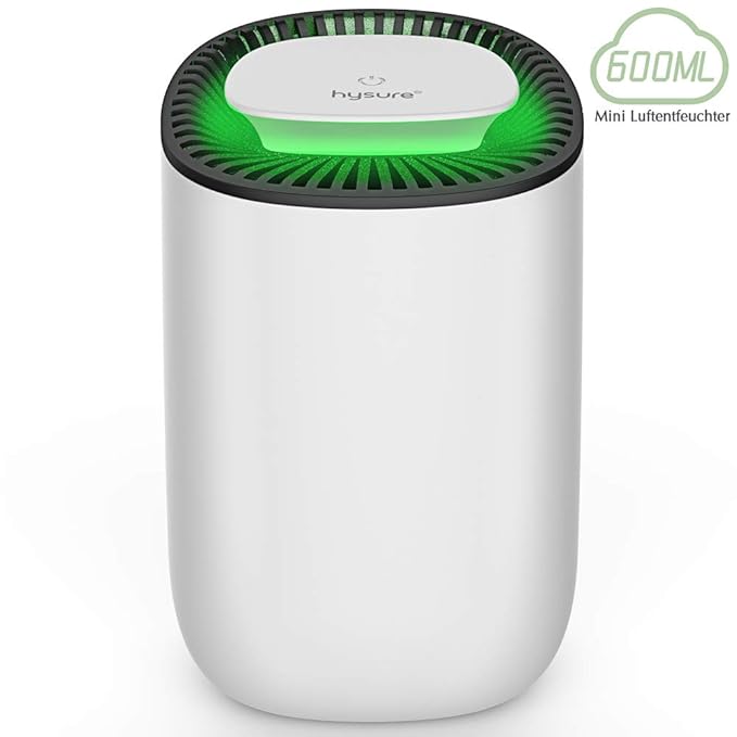 Mini Luftentfeuchter 600ml Raumentfeuchter kompakter und tragbarer Entfeuchter leise Dehumidifier in der Küche im Schlafzimme