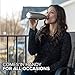 Modern Innovations 17 Ounce Stainless Steel Water Bottles, Vacuum Insulated Double Walled Leak Proof Sports Water Bottle, 1 Pack, Chrome