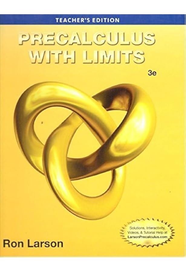 Precalculus with Limits: Larson, Ron: 9781133947202: Amazon.com: Books