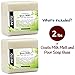 Pifito Goats Milk Melt and Pour Soap Base (2 lb) │ Premium 100% Natural Glycerin Soap Base │ Luxurious Soap Making Supplies