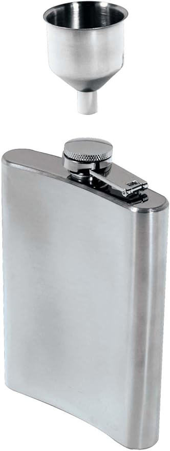 SE 8 oz. Stainless Steel Hip Flask