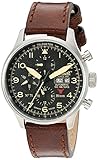 Ingersoll Men's IN1513SBK Bison No. 71 Analog Display Automatic Self Wind Brown Watch