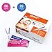 PreKnow 50 Ovulation Test Strips and 20 Pregnancy Test Strips Combo Kit (50 LH+ 20 HCG)
