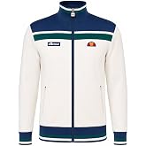 ellesse Men's Vignola Track Top Jacket Ecru/Navy