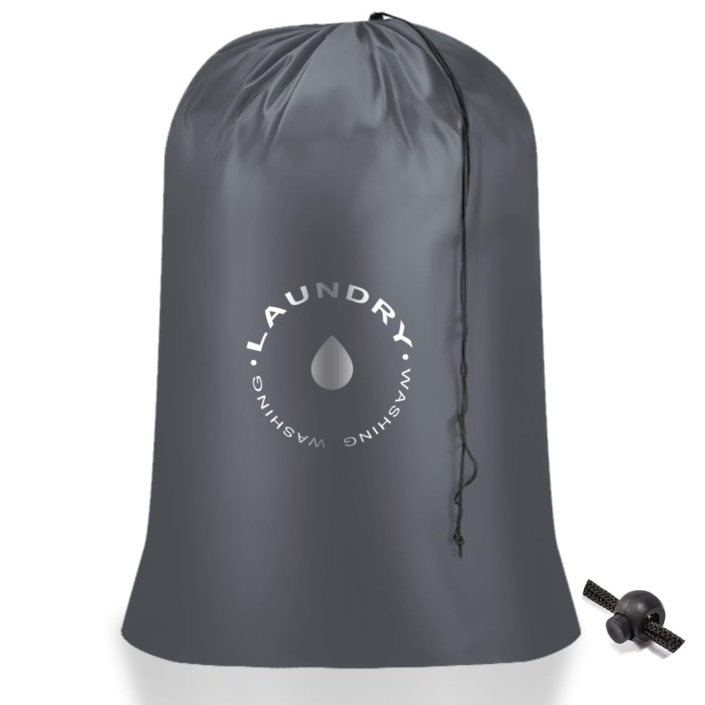AiQInu Drawstring Laundry Bags Foldable Laundry Bag, 60 x 85 cm