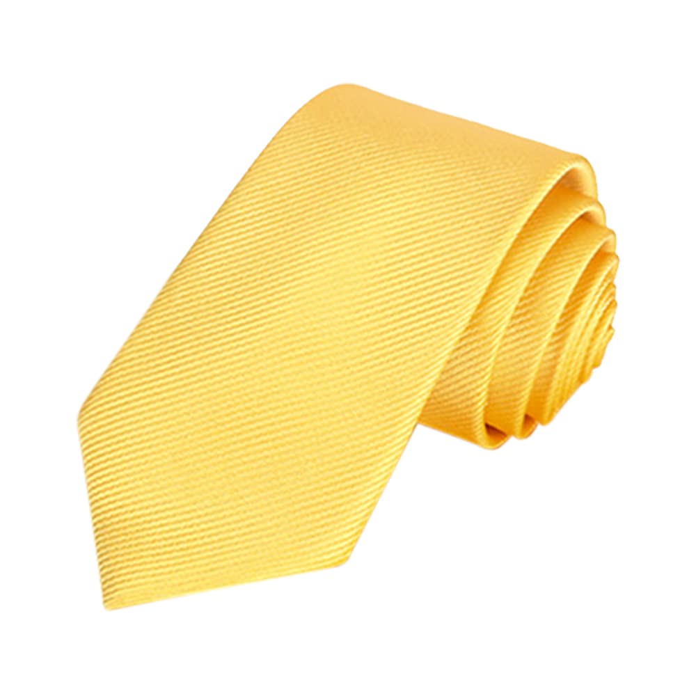 YOFASEN Men Tie Set - Polyester Classic Men Tie with Handkerchief & Cufflinks & Necktie & Pocket Square & Tie Clips, PT571T-J, 145 * 6cm