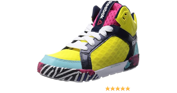 Reebok Dance UrTempo Mid 2.0 Dansschoenen voor dames - Jazz \u0026 Modern,  Mehrfarbig Stngr Yllw Fx Indigo Cyst Blue Blz Pink Wht, 39 EU : Amazon.nl:  Kleding, schoenen \u0026 sieraden
