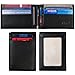 Kinzd Mens Slim Bifold Leather Front Pocket Wallet RFID Money Clip USD Version