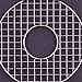 Houzer BG-1800 Wirecraft Kitchen Sink Bottom Grid, 13.75-Inch by 13.75-Inch