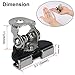 OVOTOR 2PCS Stainless Steel Mounts Clamp Holder Universal LED Work Light Bar A Pillar Hood Mounting Bracket Clamp Holder for Off Road Installed without Drilling