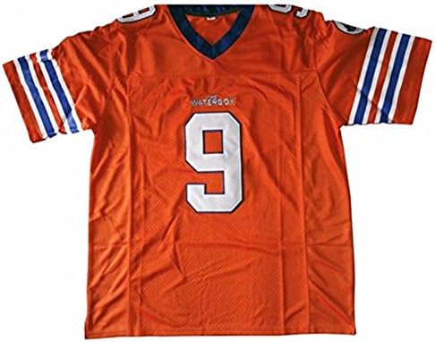 JonSnow Men's Football Jerseys Fast Drying Sports Training Suits Orange Size S-XXL
