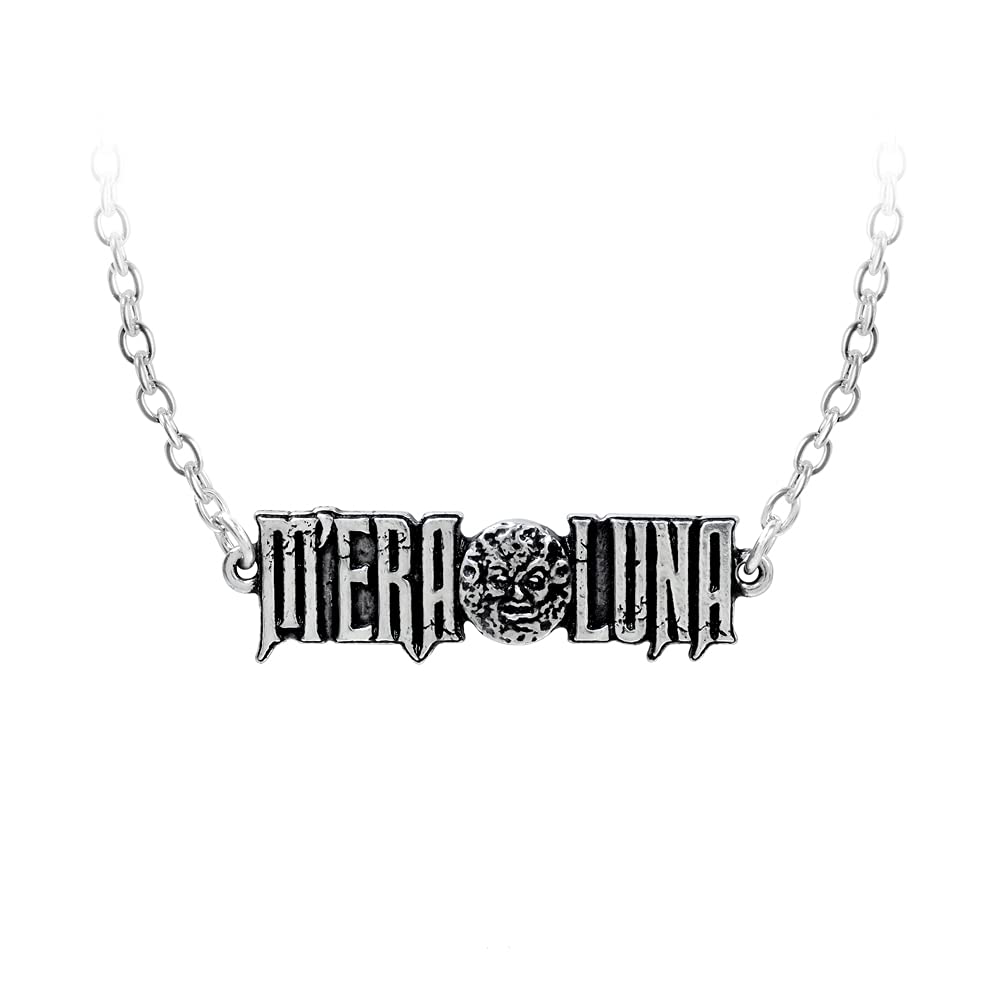 Alchemy Gothic M'era Luna Moon Logo Necklace Pendant