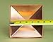 Solid Copper 6x6 Pyramid Cap - Designed to Fit Over A 5-1/2