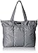 JuJuBe Super Be Large Everyday Lightweight Zippered Tote Bag, Onyx Collection - Black Matrix