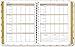 Gold Dots Mom's Weekly Planner 2018 Family Calendar