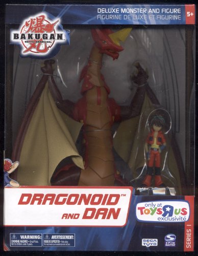 Dragonoid and Dan ** Bakugan ** Deluxe Monster & Figure ** Series 1