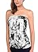 DJT Women's Tube Tops Summer Strapless Sexy Casual Bandeau Sleeveless Tank Shirts Medium Tie Dye_Light Grey