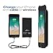iPhone 7/8/6/6s Charging Case 4000mAh Portable Wireless Extended Battery Pack (Black) by BESTRIX