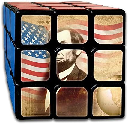 Lincoln¡¯s Birthday Magic Speed Cube,Magic Cube Puzzles -Best Rubix Puzzle Toy