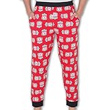 Liverpool FC Official Soccer Gift Mens Lounge Pants Pyjama Bottoms Red XL