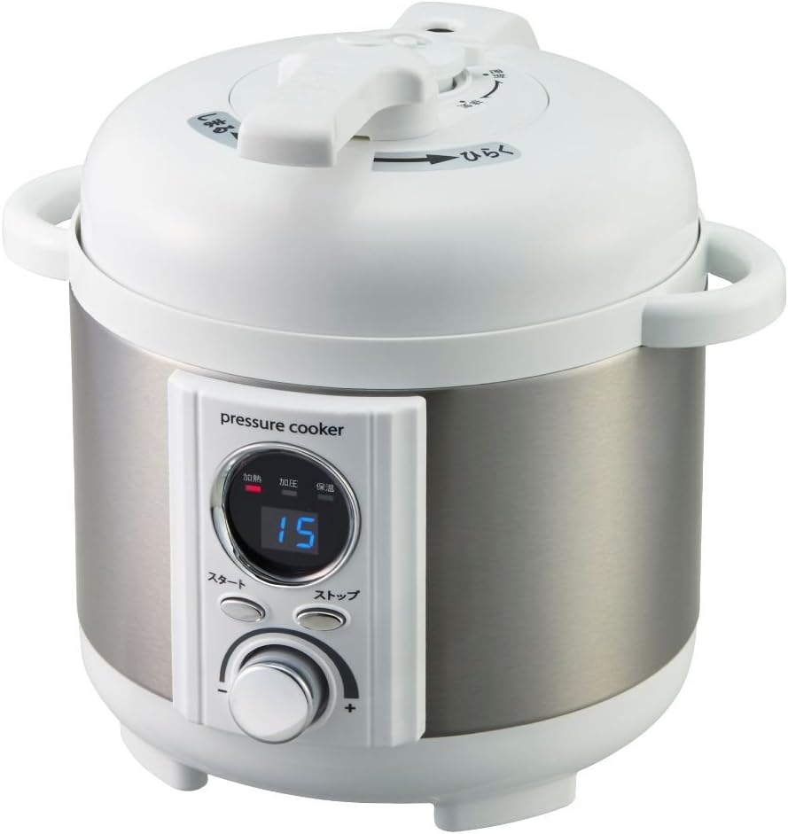 Mini electric pressure cooker「AL COLLE」LPCT12/W (white