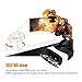 VR Headset with Remote Controller, Virtual Reality Headset VR Goggles for 3D Movie Games, VR Glasses Compatible with 4.5 - 6.3 inch Screens,  No Dizzy Feeling