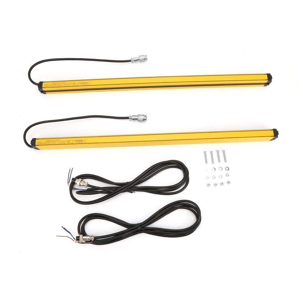 July Summer Gifts Light Curtain Sensor Switch Safety Light Grating Security Device DC10-30V(12 beams), Light Curtain Sensor Switch Safety Light Grating Security Device(12 Beams BEM1240-C-440NB)