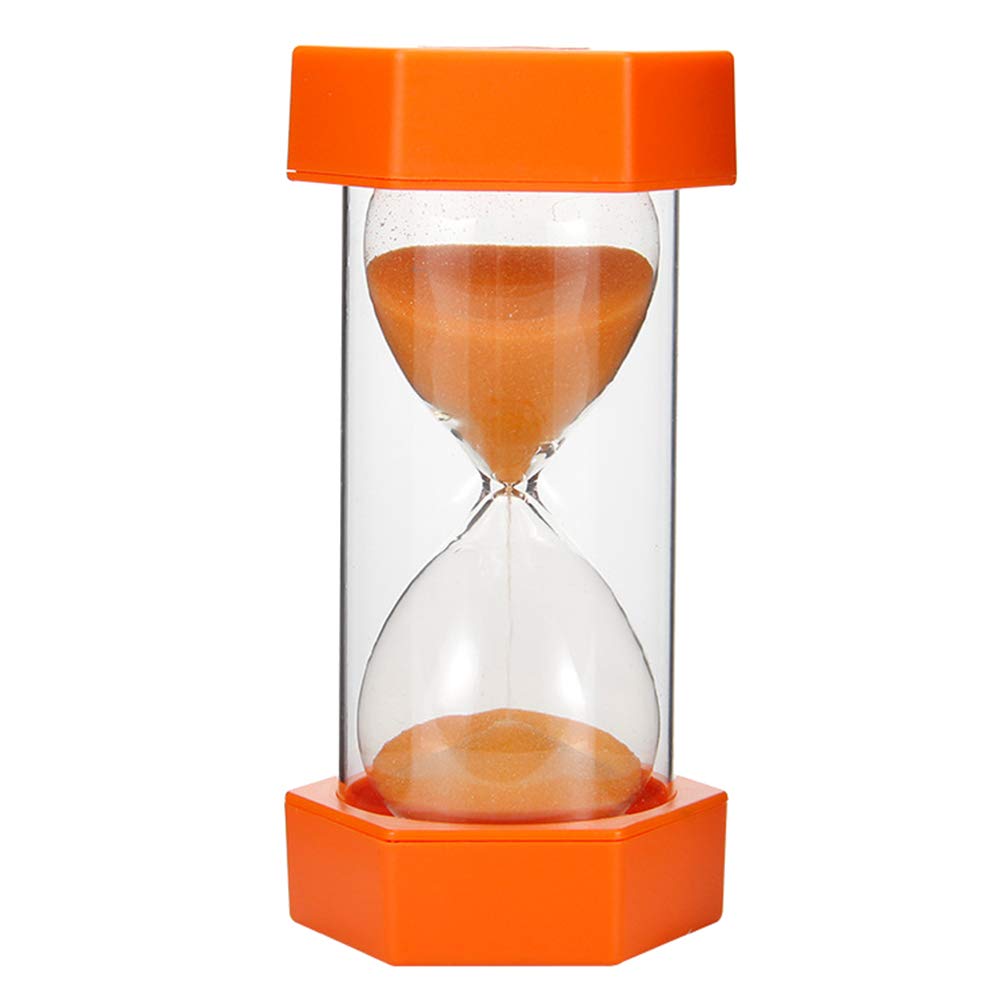 jiashemeng Sand Timer for Kids, Hourglass sand timers 5/10/20/30min, Kitchen Timer Child Game Toy Random Color 5 Minutes