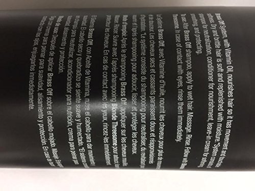 image for Matrix, Total result, brass off shampoo & conditioner for Lightened Br