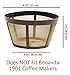 GoldTone Brand Reusable Basket Filter BPA-Free fits Bonavita Coffee Makers and Brewers. Replaces your Bonavita Coffee Filter and Bonavita Reusable Coffe Filter