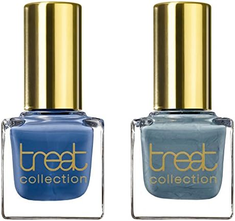 treat collection Perfect Pair Natural Nail Polish Duo, Moonlight and Sneak Peak, 2 Count