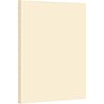 Cream Pastel Color Card Stock Paper, 67lb Cover Medium Weight Cardstock, for Arts & Crafts, Coloring, Announcements, Stationa