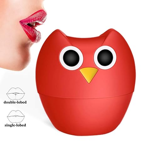 Lip Plumper lippen booster a forma di Gufo Dispositivo Volumizzante per Labbra in Silicone. Labbra più carnose in modo natura