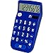 8 Digit Dual Powered Desktop Calculator, LCD Display, Blue- by Office + Style