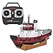 AquaCraft Models Atlantic II Electric Powered 2.4GHz Radio Controlled Ready-to-Run Harbor Tugboat