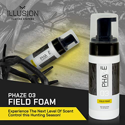 PhaZe 3 Field Foam 1 Deer Hunter's Scent Elimination & Scent Control