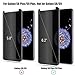 Moresky Compatible For Samsung Galaxy S8 PLUS/S9 PLUS Screen Protector Tempered Glass Privacy Anti-Spy 3D Curved Edge Case Friendly Film (4 Pack, Black)