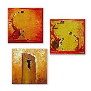 Abstract Oil Painting Feature Painting Artwork for Home...