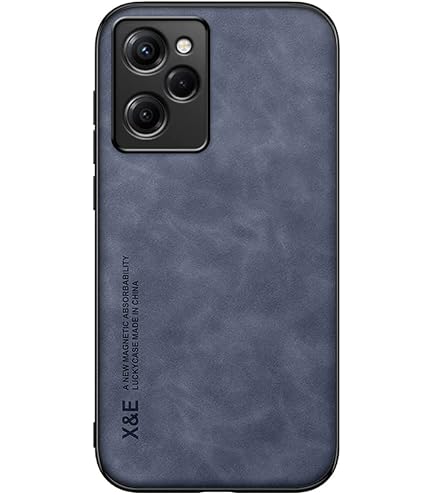 Etui pour Xiaomi Poco X5 Pro-Redmi Note 12 Pro 5G, Etui en Cuir PU Housse,avec Poche zippée,RFID