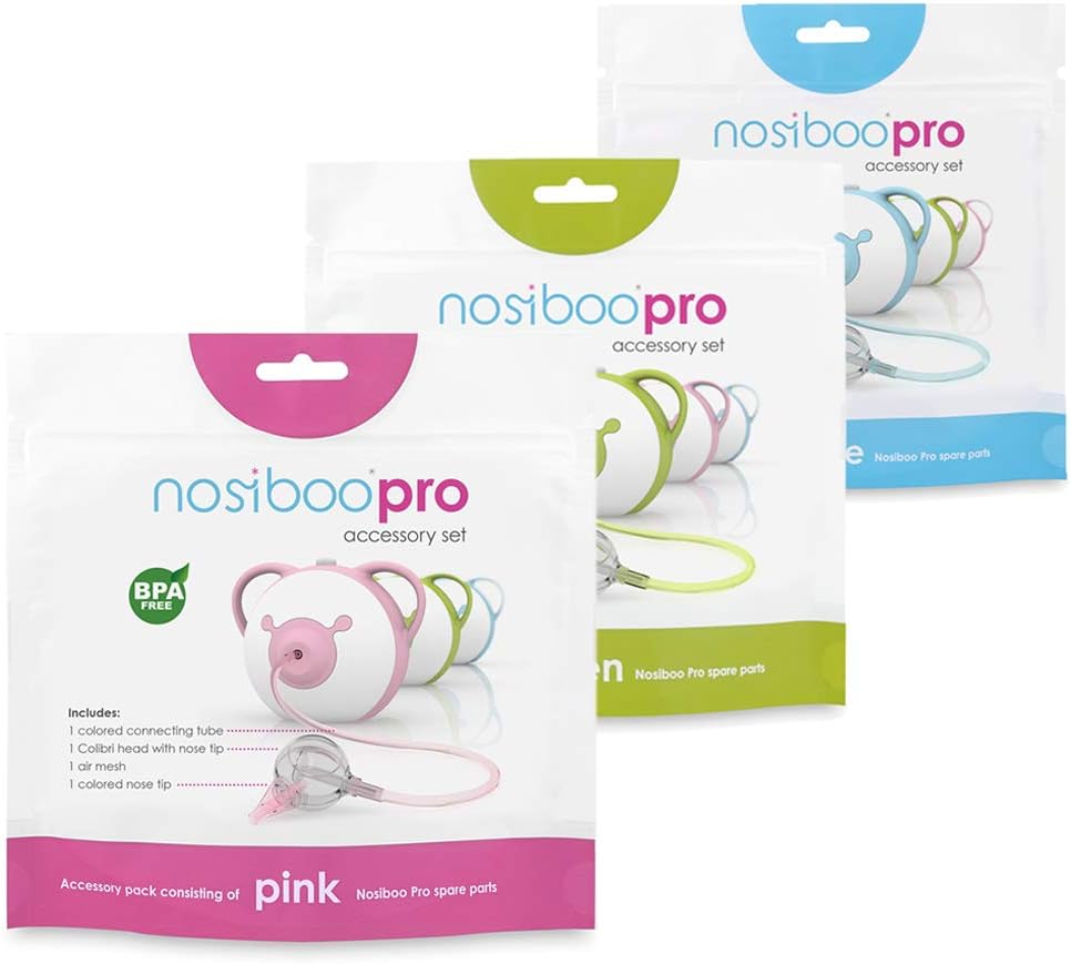 Nosiboo Pro Accessory Set (Pink)