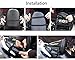 Motorcycle Tank Bag, Evary Waterproof Motobike Backseat Rear Tail Saddle Bag PU Leather Luggage Riding Storage Bag Multifunctional