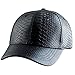 Samtree Baseball Cap for Men Women,Adjustable Classic Leather Sport Hat(02-Black(Leather))