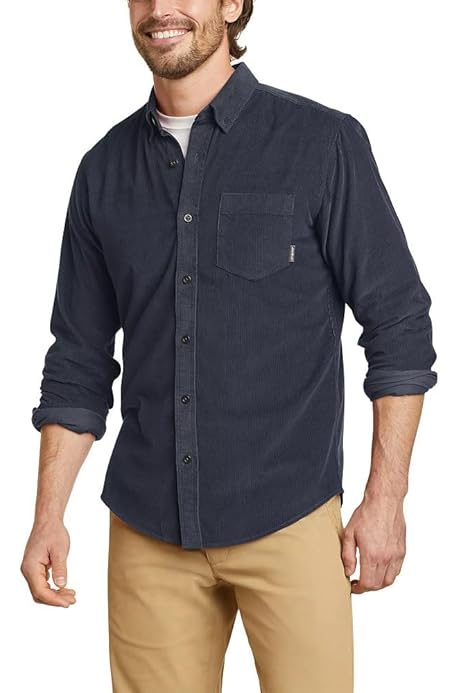 トップス enof long sleeve cord shirt enof long sleeve cord shirt