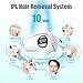 IPL Hair Removal for Women, Hair Remover System Professional Beauty At-Home Device Ice Cold Painless 600,000 Flashes for Permanent Results on Body, Facial, Legs, Underarms and Bikini Area